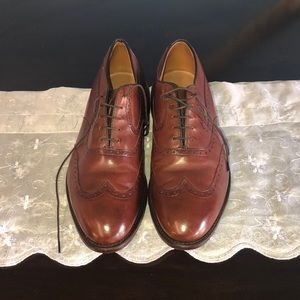 Allen Edmonds - size 10 brown Oxford dress shoes